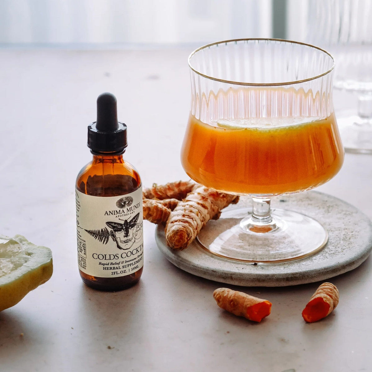 COLD&#39;S COCKTAIL / High Potency Colds &amp; Flu Tonic Nahrungsergänzungsmittel Anima Mundi Apothecary - Genuine Selection