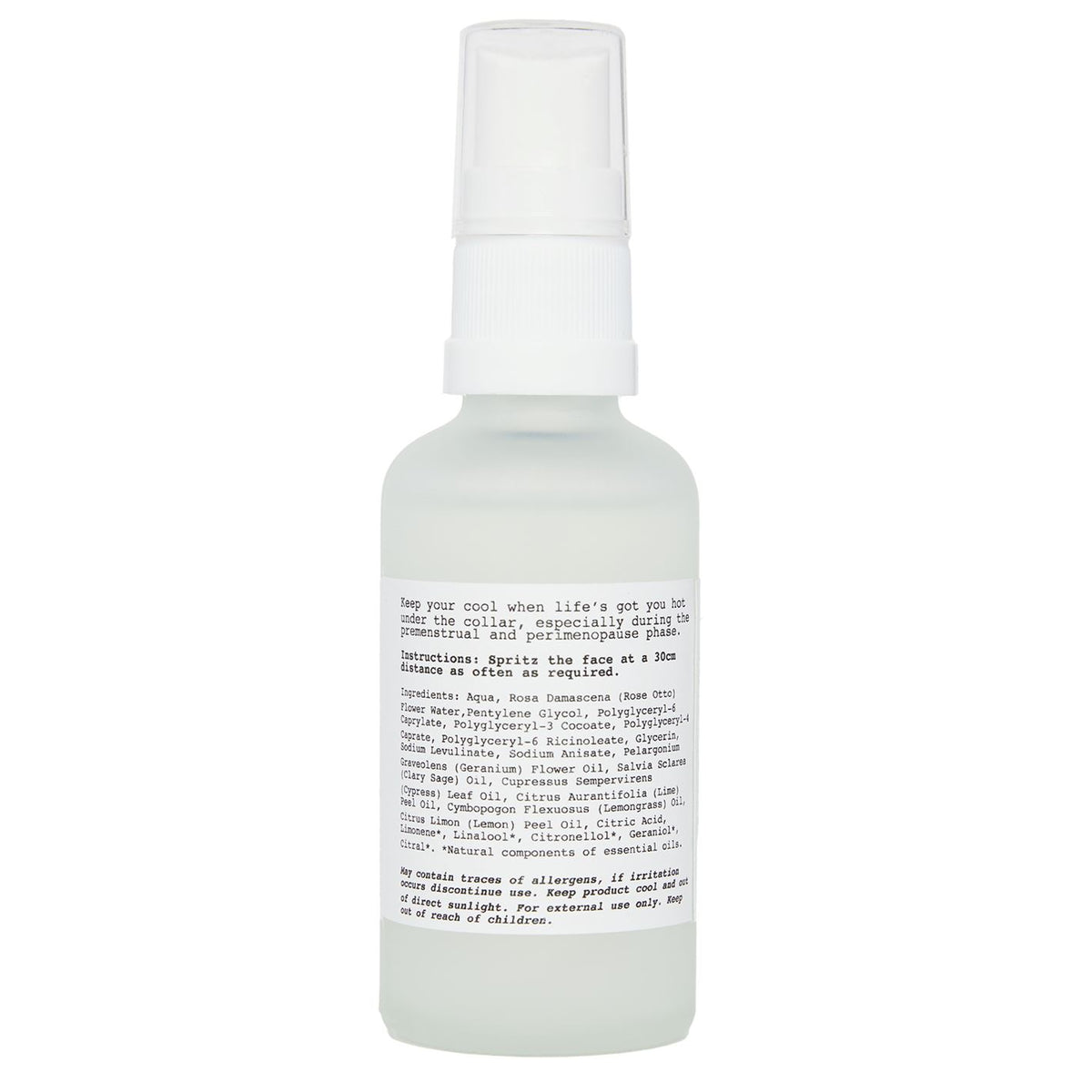 Cool + Calm Face Mist Toner Forage Botanicals - Genuine Selection