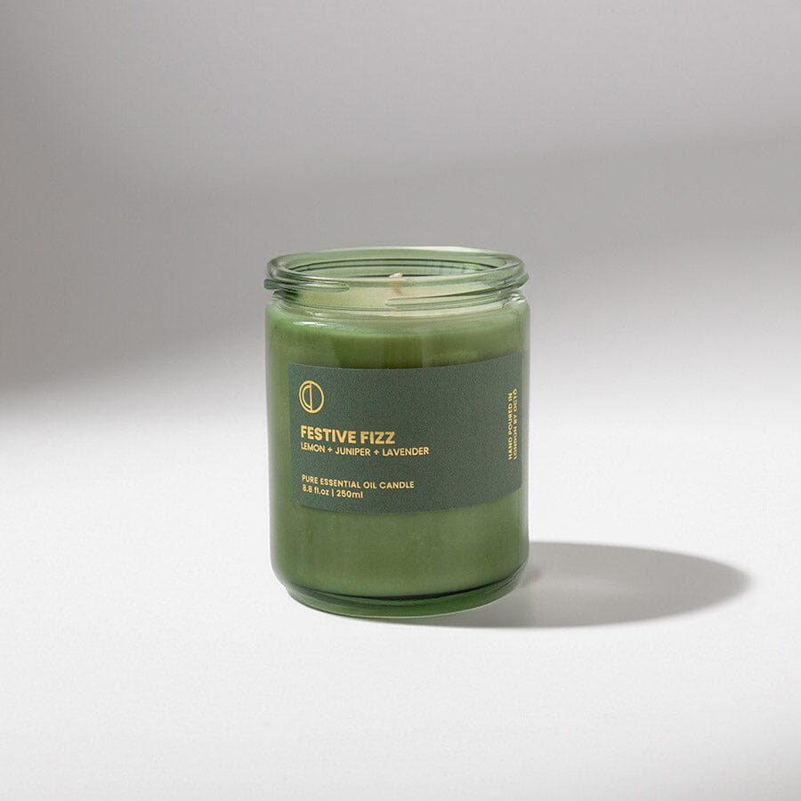 Festive Fizz Green Jar Candle Octo &amp; Co. - Genuine Selection