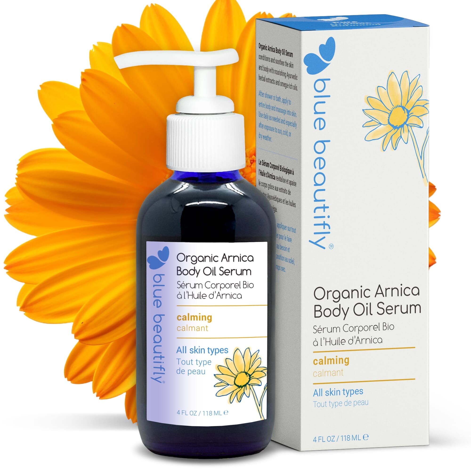 Organic Arnica Body Oil Serum Körperöle Blue Beautifly - Genuine Selection